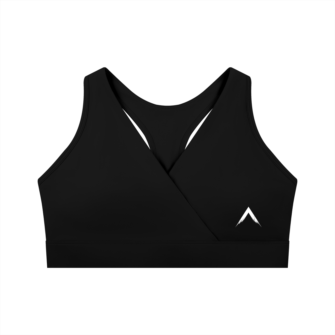 Women's Crossover V-Neck Sports Bra