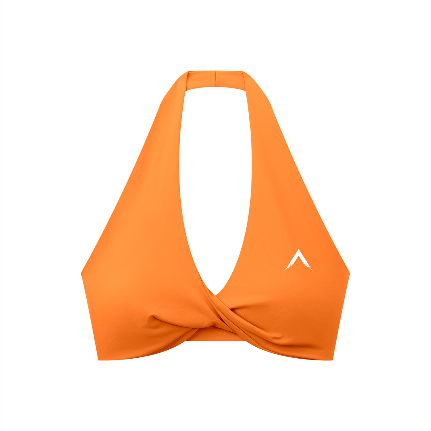 Women's Pleated Halter Sports Bra