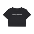 Fitted Crop Cotton T-Shirt